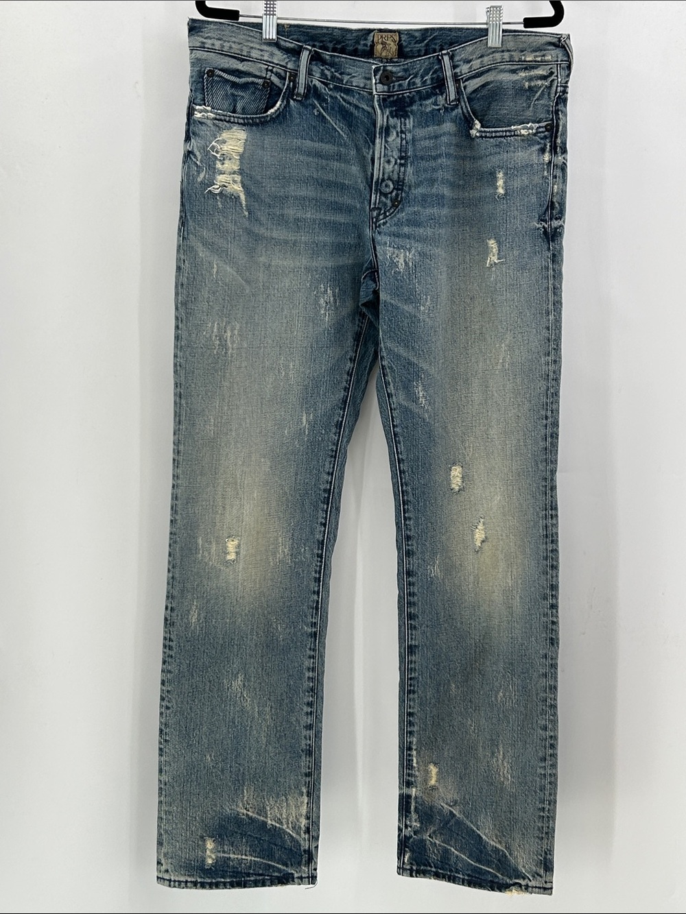 PRPS Distressed Straight Leg Jean Size 36